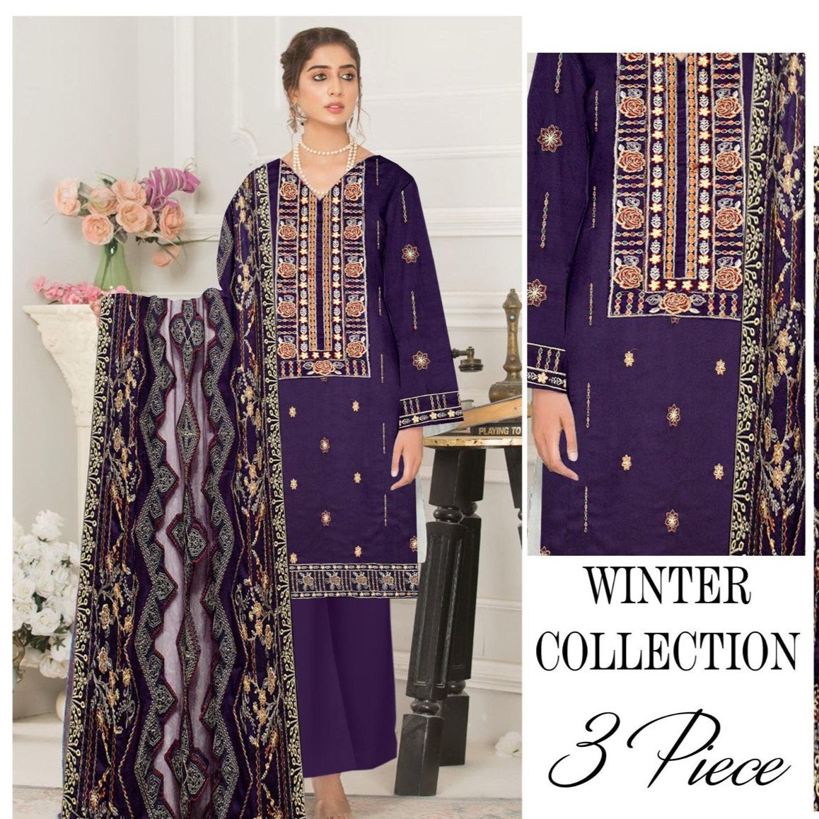 ADORNE WINTER COLLECTIONS 3 Piece