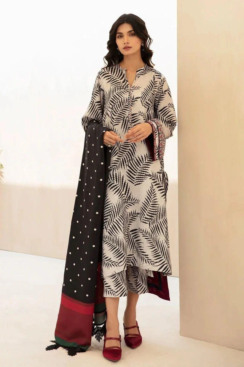 ADORNE winter collections karandi 3 pc